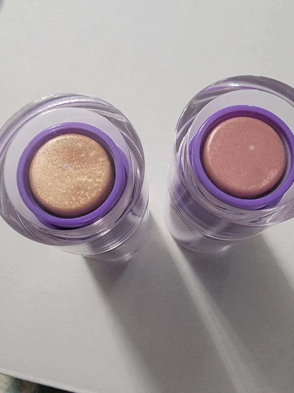 Glam Code Double Highlighter Sticks Gold Coast Rose Shades